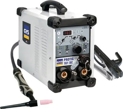Immagine prodotto di Sistema di saldatura TIG GYS PROTIG 161 DC con accessorio 10-160 A gasg - 62054