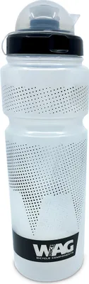 Produktbild von WAG Fahrrad Trinkflasche Kunststoff 750ml fürs Fahrrad - matt Transparent