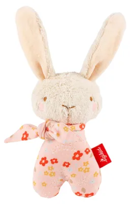 Image de sigikid Hochet lapin rose - Les Doux Autres