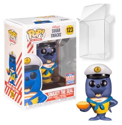 Immagine prodotto di Kellogg's Sugar Smacks - Smaxey The Seal 123 2021 Summer Convention Limited Edition - Funko Pop! - In vinile
