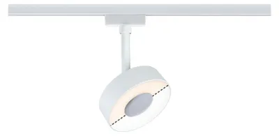 Image de URail LED Schienenspot Circle 210lm 5W White Switch 230V Weiß