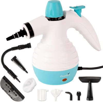Produktbild von Handdampfreiniger 350 ml, 10-teilig, tragbar, für Haushalt