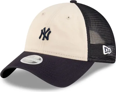 Image de New Era 9Twenty Mesh Damen Cap - New York Yankees beige