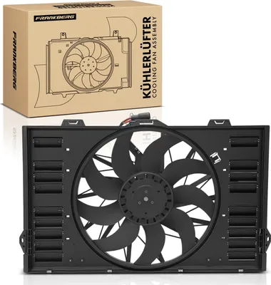 Image de Frankberg 1x ventilateur refroidissement moteur pour Porsche Panamera 970 2011-2016