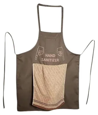 Produktbild von Scherz-Kochschürze für Herren mit Überraschungstasche, verstellbaren Trägern, lustiges Wichtelgeschenk für Grillpartys