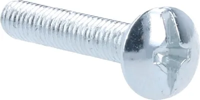 Produktbild von Möbelgriffschraube M4 Vollgewinde Möbelknopfschraube Befestigungsschraube Kreuzschlitz M4x23mm 10 Stück