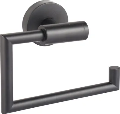 Image de MSV Distributeur de papier toilette Abby WC Distributeur de rouleaux noir mat