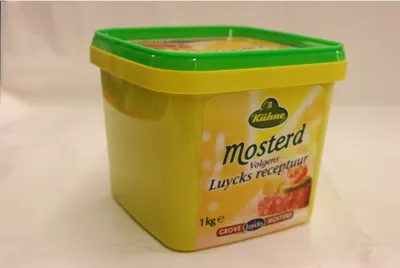Produktbild von Kühne Grober Senf Luycks Rezept 1 Kilo