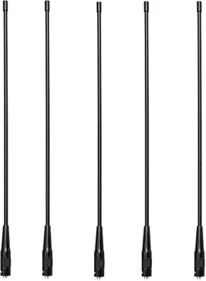 Obrázek produktu pro 5 série Retevis RHD771 vysílačka anténa SMAF elitní anténa 15,4 palcový dvoupásmový UHF / VHF rádio kompatibilní retevis RT7 RT5 RT5R baofeng BF-888S UV-5R UV-5RA UV-5RB UV-5RC rádiová anténa