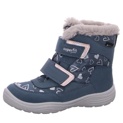 Produktbild von Legero Stiefelette Synthetik \ CRYSTA BLAU/SILVER SYNTHETIK/TEXTIL/EFFEKTLEDER Kinderschuhe