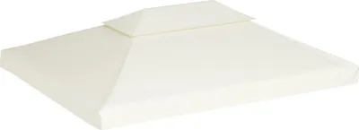Immagine prodotto di Telo di Ricambio per Gazebo 310g/m² Bianco Crema 3x4m
