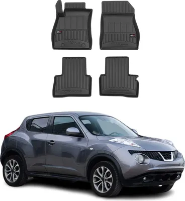 Image de OMAC Tapis de sol en caoutchouc pour Nissan Juke 2010-2019 Noir Premium