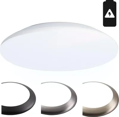 Produktbild von hoftronic LED Deckenleuchte 25W 2600lm 6500K IP65 Weiß