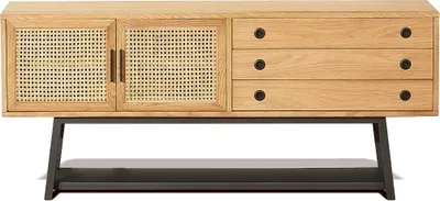 Produktbild von Eichenbuffet mit 2 Türen und 2 Schubladen