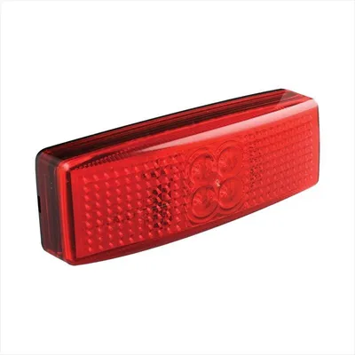 Obrázek produktu pro Zadní obrysové světlo 12/24V červená 110x40mm LED
