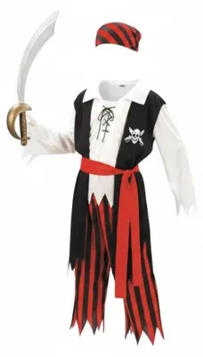 Image de PartyPro Costume moussaillon pirate 4-6 ans