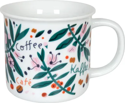 Produktbild von Könitz Becher Julia Kluge - Coffee, Kaffeebecher, Tasse, Kaffeetasse, Porzellan, 380 ml, 11 1 971 2612