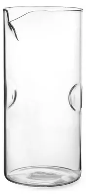 Karaffe aus Borosilikatglas 710 ml transparent mit Ausgießer
