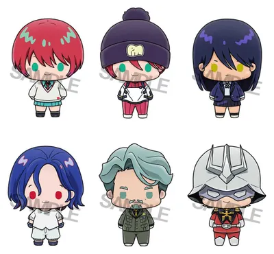 Zdjęcie produktu dla Figurki kolekcjonerskie z serii Mobile Suit Gundam GQuuuuuuX Chokorin 5 cm (6 szt.)
