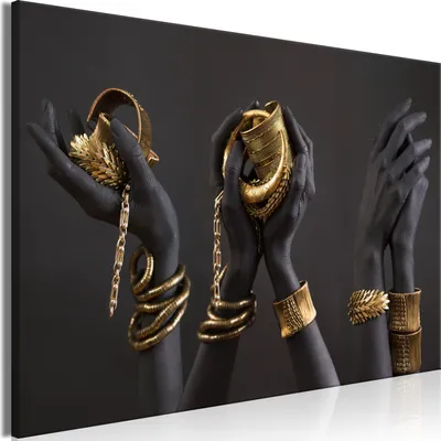 Produktbild von Vliesstoff Leinwandbild - Midass Touch (1 Part) Wide 90x60 cm Menschen h-B-0134-b-a