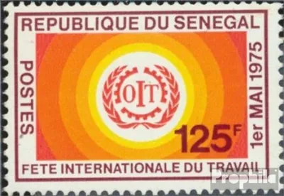Produktbild von Briefmarken Senegal 1975 Mi 564 (kompl.Ausg.) postfrisch Tag der Arbeit