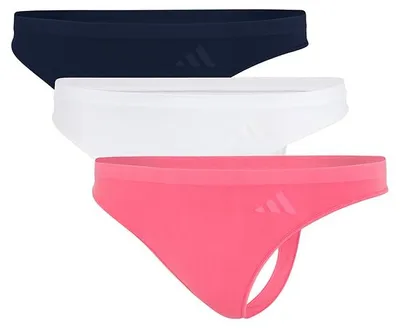 Produktbild von adidas Low Rise Thong (3PK) - Sport Active Seamless - Packaged Panties - Bequeme