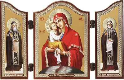 Produktbild von 1406 Gm Von Pochaev Christliche Ikone Pochaevskaja Bogorodica Reise Altar