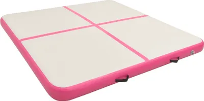 Immagine prodotto di Tappetino gonfiabile con pompa 200x200x15 cm PVC Rosa