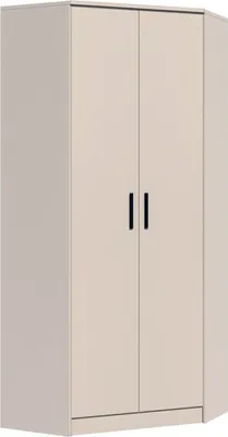 Produktbild von Marmex Möbel Eckkleiderschrank mit Einlegeböden GRANT G8 Cashmere 91x195x91 cm