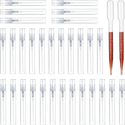 Produktbild von Famanu Sprühflasche - Nachfüllbare Mini-Sprühflaschen für Reinigung, Parfums, ätherische Öle – 30 Stück 5 ml