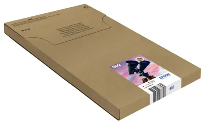 Produktbild von Epson 502 Multipack Easy Mail Packaging - 4er-Pack - 14.5 ml - Schwarz, Gelb, Cyan, Magenta - original - Box - Tintenpatrone - für Expression Home XP-5100, XP-5105, XP-5150, XP-5155, WorkForce WF-2860, WF-2865, WF-2885