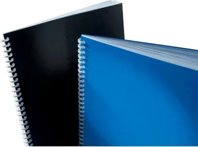 Produktbild von GBC Einbanddeckel PolyCoverView, DIN A4, PP, 0,50 mm,schwarz