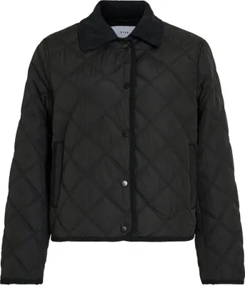 Produktbild von VILA Gesteppte Jacke mit Kragen und Druckknopfverschluss Größe: 38