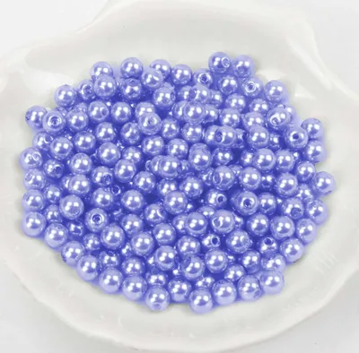 Obrázek produktu pro Wachsperlen ca. 200 Stück, 6mm, Blau hell