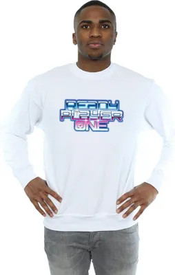 Produktbild von Ready Player One - Sweatshirt für Herren BI43734 (4XL) (Weiß)