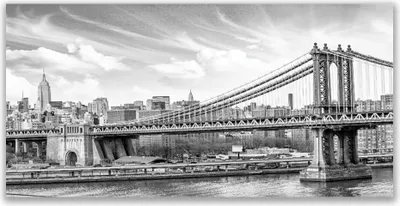 Produktbild von Tulup Leinwand-Bilder 140x70 Wandbild Canvas Kunstdruck Brücke Architektur