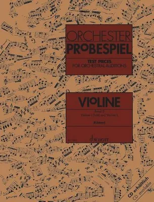 Produktbild von Orchester-Probespiel Violine