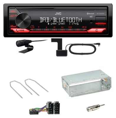Produktbild von JVC KD-X282DBT Bluetooth Digitalradio  Einbauset für Peugeot 206 206 CC