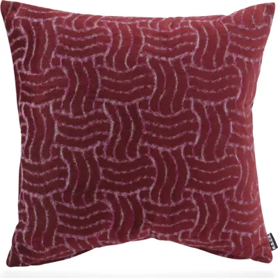 Produktbild von H.O.C.K. Fugato Kissen 50x50cm bordeaux 90