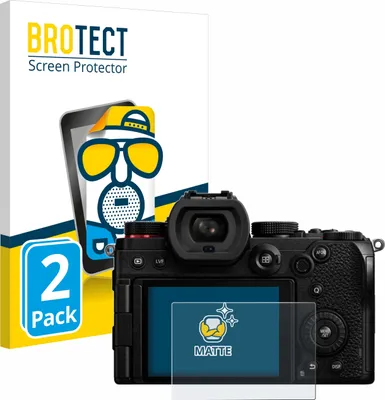 Produktbild von 2x BROTECT Schutzfolie für Panasonic Lumix DC-S5D Displayschutz Displayschutzfolie Folie Matt Entspiegelungsfolie