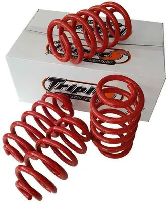 Produktbild von Triple S Sport Federn Tieferlegungsfedern Audi A4 8E B6 Kombi 35mm vorne hinten