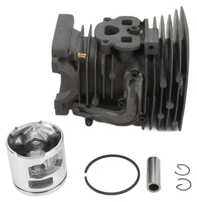 Image de Kit piston et culasse pour tronçonneuse 537320402 – Pièce de rechange pour Husqvarna 455, 455E, 460 et Rancher