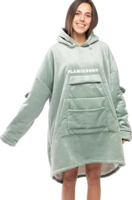 Produktbild von Flamingueo Decken Hoodie Mit Ärmeln Und Kapuze Deckenpullover Blanket Hoodie