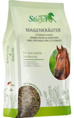 Produktbild von Stiefel Magenkräuter Kräutermischung für Pferde Ergänzungsfuttermittel