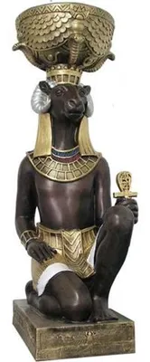 Immagine prodotto di Statua del Dio egizio Khnum Statue Decorazione Figure Sculture Decorazione 74 cm