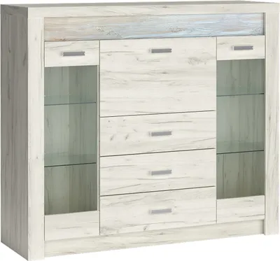 Produktbild von Sideboard modern in Esche weiß INGENIO-161