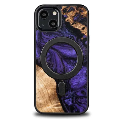 Produktbild von Bewood Unique Case für iPhone 13 - Violett mit MagSafe