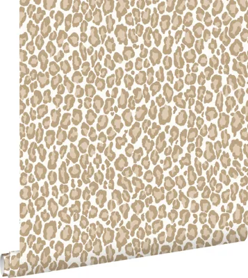 Produktbild von ESTAhome Tapete Leopardenmuster Beigebraun 53 cm x 10.05 m