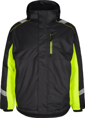 Produktbild von F. Engel Cargo Winterjacke, Schwarz/Gelb, Gr. L