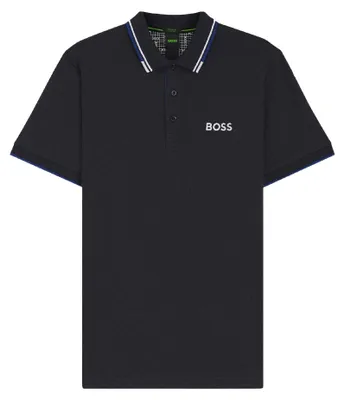 Produktbild von Boss - "Paddy Pro" Poloshirt für Herren, Piqué, Regulär GT12888 (S) (Dunkelblau)